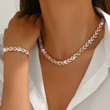 Cleo | Elegant Necklace & Bracelet Set