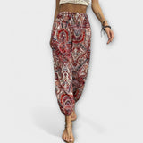 Scarlett - Pantalon avec motif ethnique