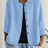 Marilla™ – Cardigan chemise léger classique