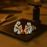 Earrings with Cat Icon