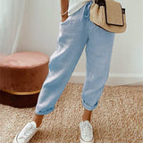 Pantalon Femme Coupe Relaxée