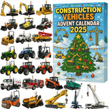 Construction Machines Advent Calendar 2025 – 24 Heavy-Duty Miniatures 🚜