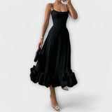 Lily - Robe midi festive
