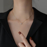 Moissanite Stone Necklace