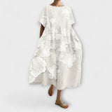 Olivia - Robe élégante à motifs floraux