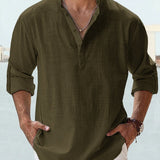 Mathis | Breathable Linen Shirt