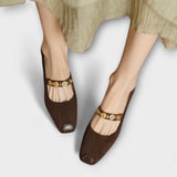 Eleanor - Talons épais avec pièce en métal