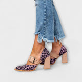 Madison - Lila talons épais