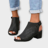 Brenda - Talons épais unis