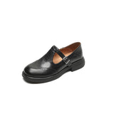 Velda™ - Élégantes Mary Janes en cuir