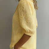 Aurélie™ — Blouse légère avec design floral pour une élégance naturelle