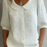 Aurélie™ — Blouse légère avec design floral pour une élégance naturelle