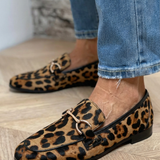 Adrianna - Mocassin Léopard Audacieux