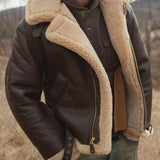 Arthur | Shearling-Lined Leather Jacket