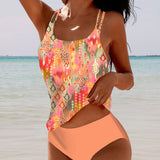 Alina | Maillot de bain à bretelles doubles 1+1 Gratuit
