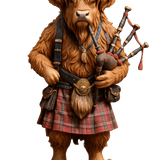 Highland Cow Advent Calendar 2025 – 24 Festive Miniatures 🐮🎄