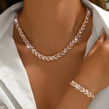 Cleo | Elegant Necklace & Bracelet Set