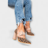 Avano - Sandales léopard à talons