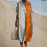 Robe d’Été Confortable Sans Manches