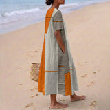 Robe d’Été Confortable Sans Manches