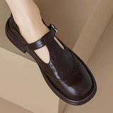 Velda™ - Élégantes Mary Janes en cuir