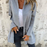 Olivia - Long Cardigan à Capuche