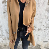 Olivia - Long Cardigan à Capuche