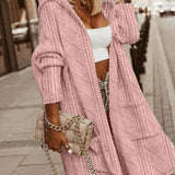 Ellen™ - Cardigan à capuche confortable