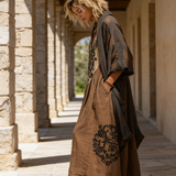 Tenue décontractée au style bohème, composée de deux pièces