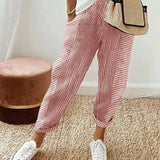 Klara™ - Pantalon Rayé