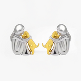Earrings with Dog Icon