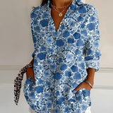 Avril™ | Blouse élégante avec des imprimés ludiques